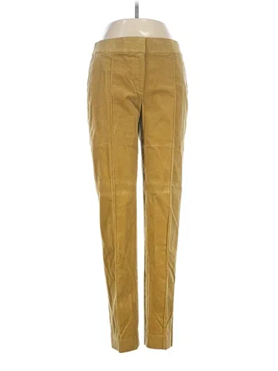 Pre-owned Tory Burch Casual Pants In Gold