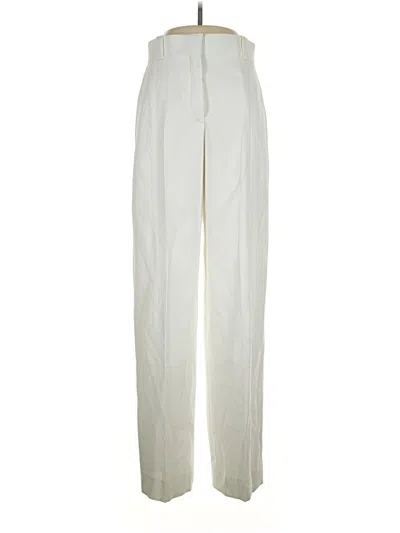 Pre-owned Tory Burch Casual Pants In Ivory