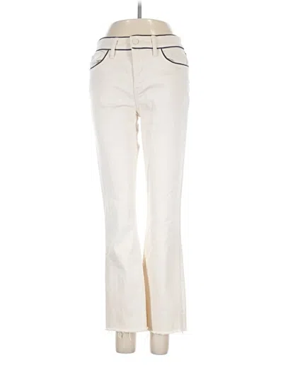 Pre-owned Tory Burch Casual Pants In Ivory