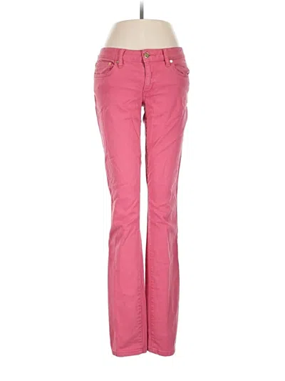Pre-owned Tory Burch Casual Pants In Pink