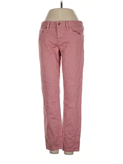 Pre-owned Tory Burch Casual Pants In Pink