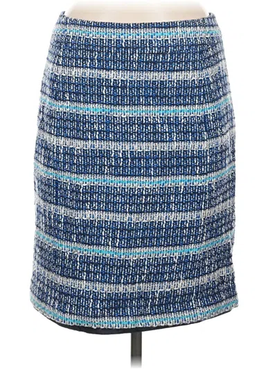 Pre-owned Tory Burch Casual Skirt In Blue