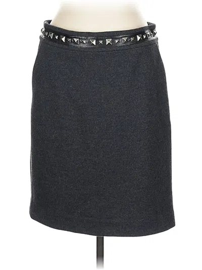 Pre-owned Tory Burch Casual Skirt In Gray