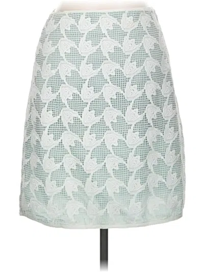 Pre-owned Tory Burch Casual Skirt In Teal