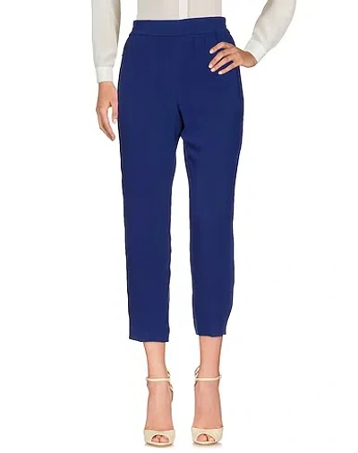 Tory Burch Casual Versatile Pants In Blue