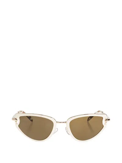 Tory Burch Cat Eye-frame Sunglasses In Brown
