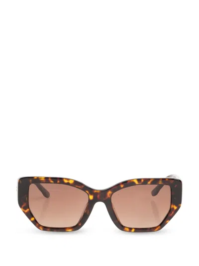 Tory Burch Cat-eye Sunglasses In Brown