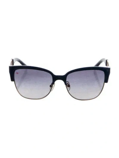 Pre-owned Tory Burch Cat-eye Gradient Sunglasses In Multi