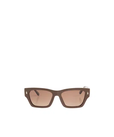 Tory Burch Cat-eye Sunglasses In Brown