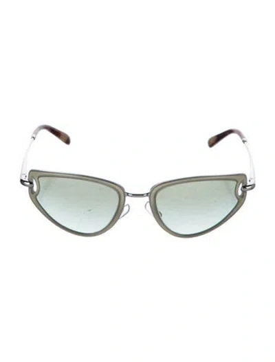 Pre-owned Tory Burch Cat-eye Tinted Sunglasses In Multi