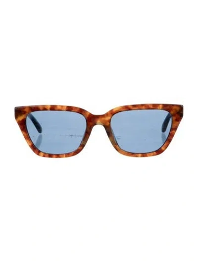 Pre-owned Tory Burch Cat-eye Tinted Sunglasses In Multi