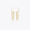 Tory Burch Chain Ear Cuff In Gold