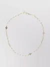Tory Burch Chain Link Cross Charm Necklace