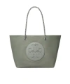 Tory Burch Chain Tote Bag In Gray