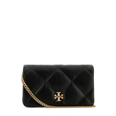 Tory Burch Chain Wallet In Black