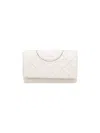 Tory Burch Chain Wallet Fleming In White