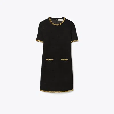 TORY BURCH CHAIN WOOL DRESS