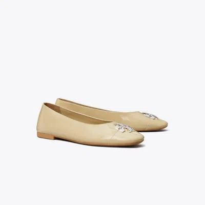 Tory Burch Charlie Ballet In Brown