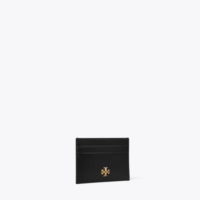 Tory Burch Charlie Card Case In Black