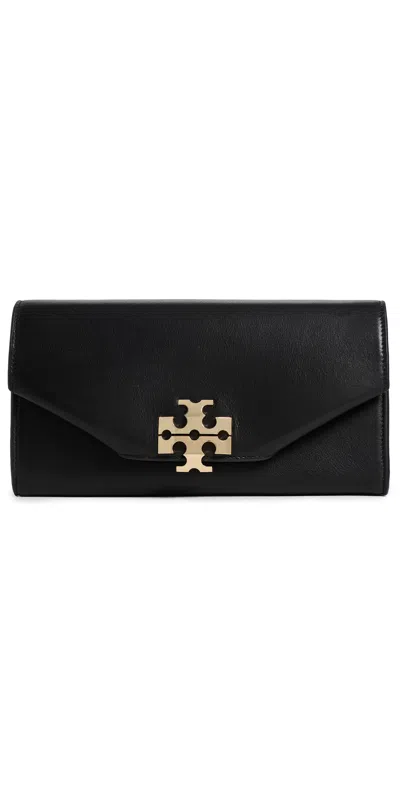 Tory Burch Charlie Envelope Clutch Black