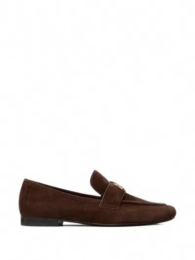 Tory Burch Charlie Loafers In Brown