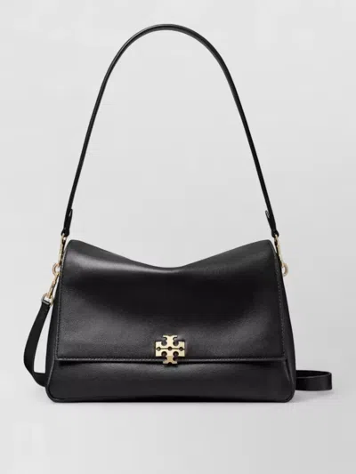 Tory Burch Charlie Medium Leather Shoulder Flap Bag