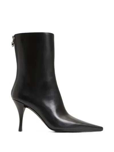 Tory Burch Charlie Pointed-toe Ankle Boots In Multi