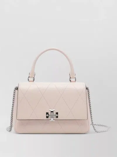 Tory Burch Charlie Quilted Chain Wallet Top Handle