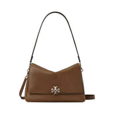 Pre-owned Tory Burch Charlie Shoulder Bag 'malt Brown' | Women's Size Onesize