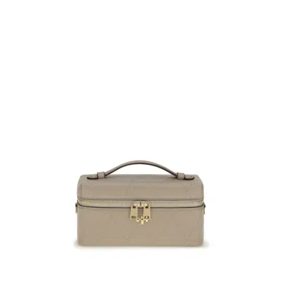 Tory Burch Charlie Wallet In Gray