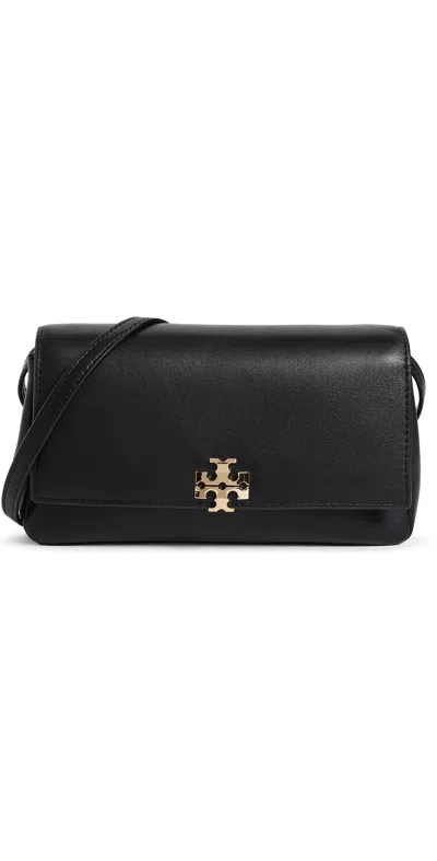Tory Burch Charlie Wallet On Chain Black
