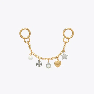 Tory Burch Charms Key Ring In Multi