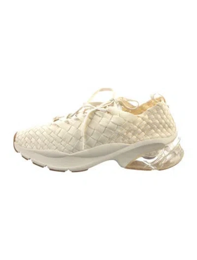 Pre-owned Tory Burch Chunky Sneakers In Neutrals