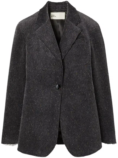 TORY BURCH CINCHED CORDUROY BLAZER