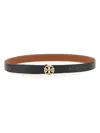Tory Burch Cintura Miller Reversibile In Black