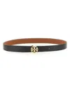 Tory Burch Cintura Miller Reversibile In Black