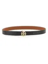 Tory Burch Cintura Miller Reversibile In Black