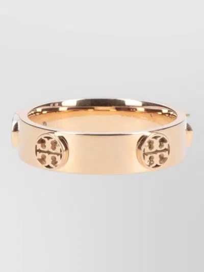 Tory Burch Circular Ring Polished Finish Jewelry Piece
