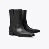 Tory Burch City Western Ankle Boot In Black