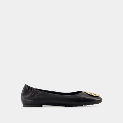 TORY BURCH BALLERINES CLAIRE - TORY BURCH - CUIR - NOIR