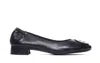 Tory Burch Woman Ballet Flats Black Size 8 Leather