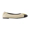 Tory Burch Woman Ballet Flats Chocolate Brown Size 8 Leather