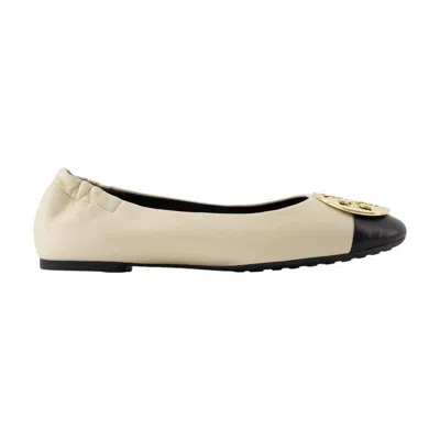 TORY BURCH TORY BURCH CLAIRE CAP-TOE BALLERINAS
