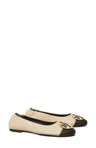 Tory Burch Claire Cap Toe Ballet Flat In Multi