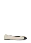 Tory Burch Woman Ballet Flats Chocolate Brown Size 8 Leather In Multicolor