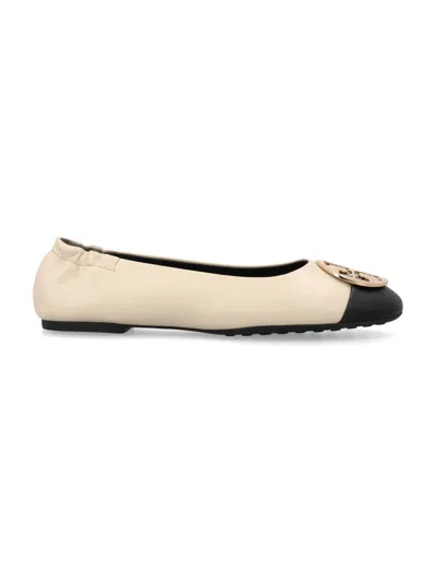 Tory Burch Pumps In New Cream / Black / Gold