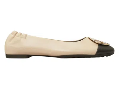 Pre-owned Tory Burch Claire Captoe Ballet (women's) Sneakers In Black