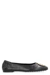 Tory Burch Minnie Travel Ballet With Metal Logo