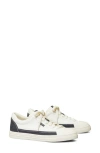 Tory Burch Classic Court Sneaker In Perfect Navy/ivory Canvas