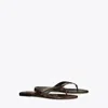 Tory Burch Classic Flip Flop In Tortoise Patent